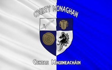County Monaghan bayrağı İrlanda bir ilçesidir
