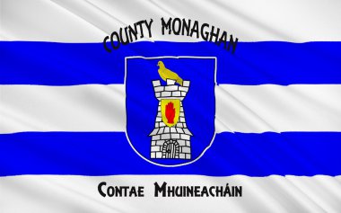 County Monaghan bayrağı İrlanda bir ilçesidir