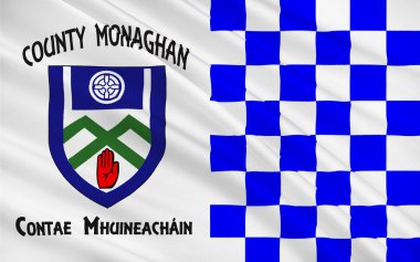 County Monaghan bayrağı İrlanda bir ilçesidir