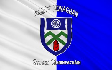 County Monaghan bayrağı İrlanda bir ilçesidir