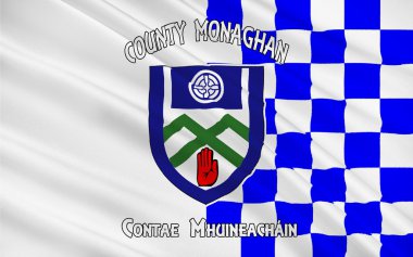 County Monaghan bayrağı İrlanda bir ilçesidir