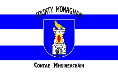County Monaghan bayrağı İrlanda bir ilçesidir