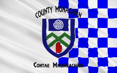 County Monaghan bayrağı İrlanda bir ilçesidir