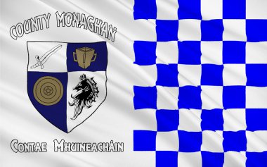 County Monaghan bayrağı İrlanda bir ilçesidir