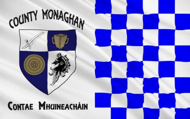County Monaghan bayrağı İrlanda bir ilçesidir