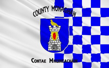 County Monaghan bayrağı İrlanda bir ilçesidir