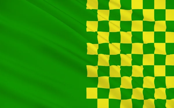 Vlajka hrabství Leitrim je hrabství v Irsku — Stock fotografie