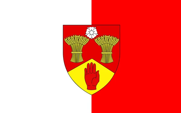 Vlag van County Londonderry in Noord-Ierland — Stockfoto