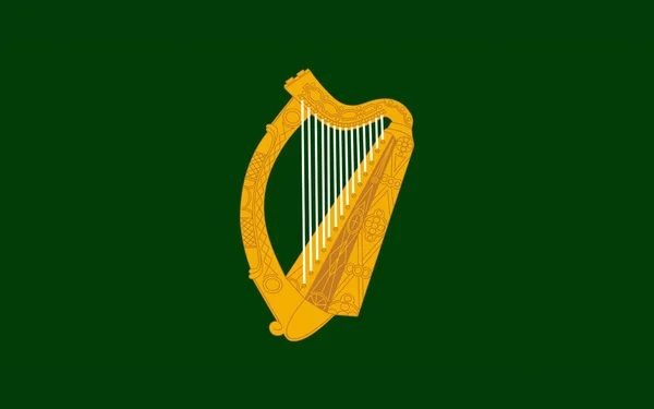 Bandeira Leinster é uma das províncias da Irlanda — Fotografia de Stock