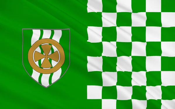 县利默里克的旗子是爱尔兰的一个县 — 图库照片
