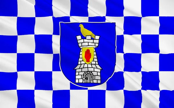 Vlag van County Monaghan is een graafschap van Ierland — Stockfoto