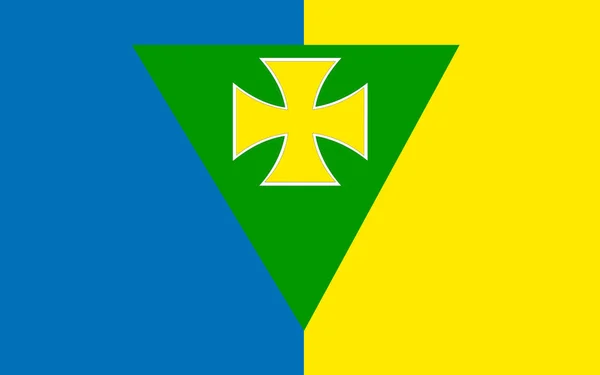Flagga Roscommon County är ett county i Irland — Stockfoto
