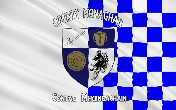 Bandera del Condado de Monaghan es un condado de Irlanda. —  Fotos de Stock