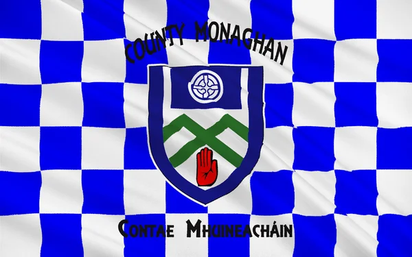 Bandera del Condado de Monaghan es un condado de Irlanda. —  Fotos de Stock