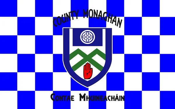 Bandera del Condado de Monaghan es un condado de Irlanda. —  Fotos de Stock