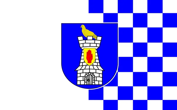 Флаг графства Монахан - графство Ирландии — стоковое фото