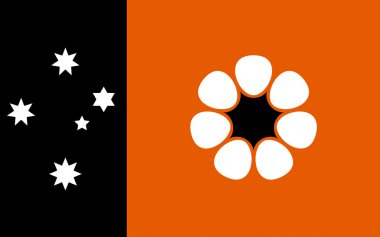Northern Territory bayrağı federal Avustralya alanım