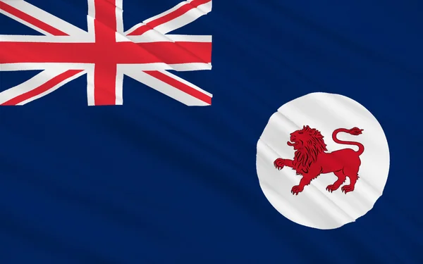 Flagge von Tasmanien ist Inselstaat Australien. — Stockfoto