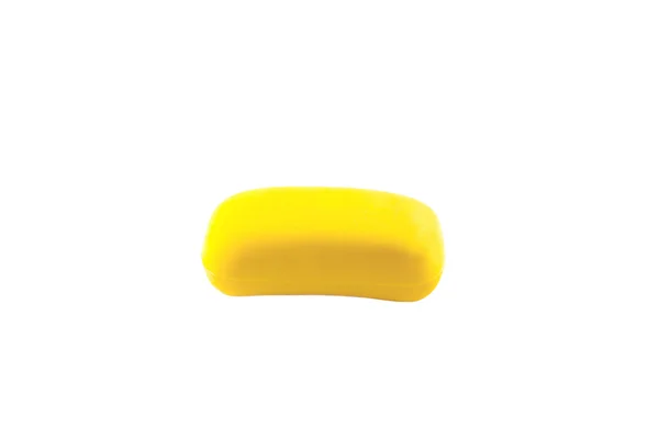 Soap yellow isolated — Stock Photo, Image