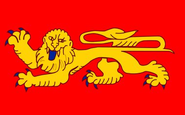 aquitaine, Fransa bayrağı