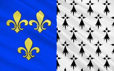 Brest bayrağı, Fransa