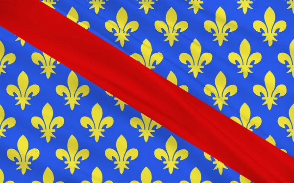 Alliers flagga, Frankrike — Stockfoto