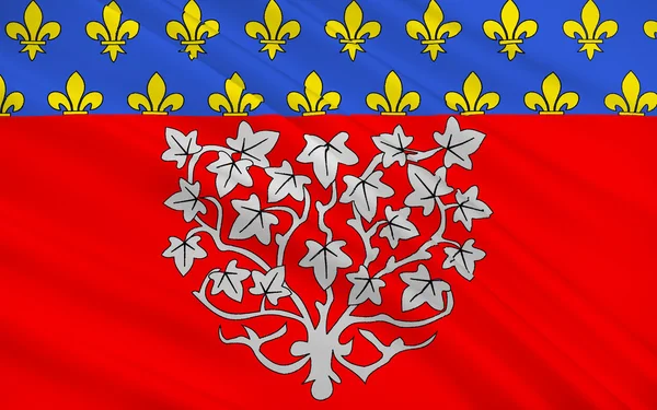 Flag of Amiens, France — 스톡 사진