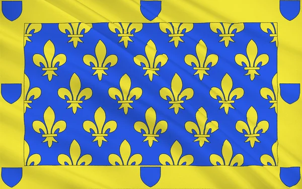 Σημαία του Ardeche, Γαλλία — Φωτογραφία Αρχείου