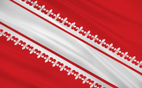Bandera de Bas-Rhin, Francia — Foto de Stock