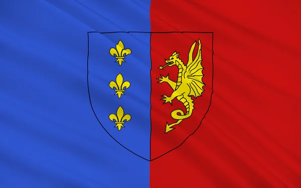 Bandera de Bergerac, Francia — Foto de Stock