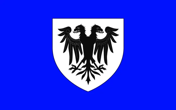 Vlag van Bressuire, Frankrijk — Stockfoto