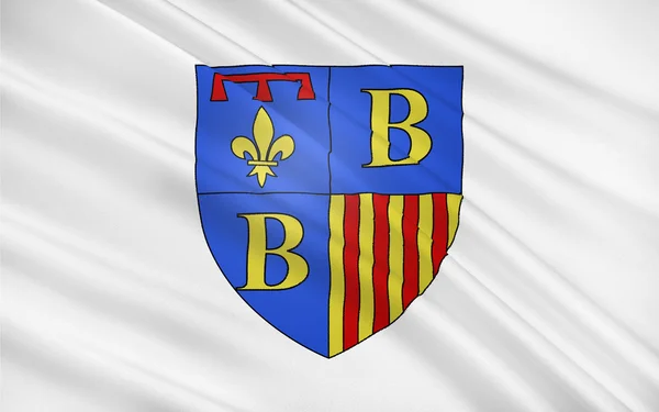 法国布里尼奥莱斯旗 — 图库照片