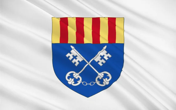 Drapeau de Ceret, France — Photo