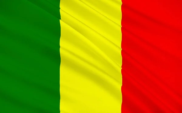 Flagge von chateauroux, Frankreich — Stockfoto