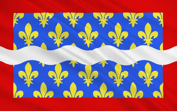 Прапор Ер-Шер, Франція — стокове фото