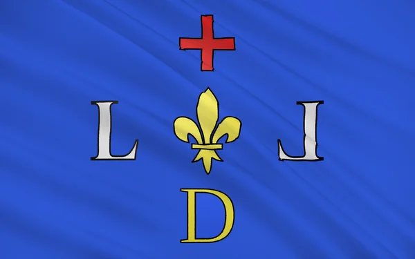 Bandera de Digne-les-Bains, Francia — Foto de Stock
