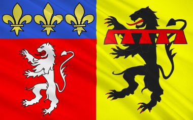 Rhone bayrağı, Fransa