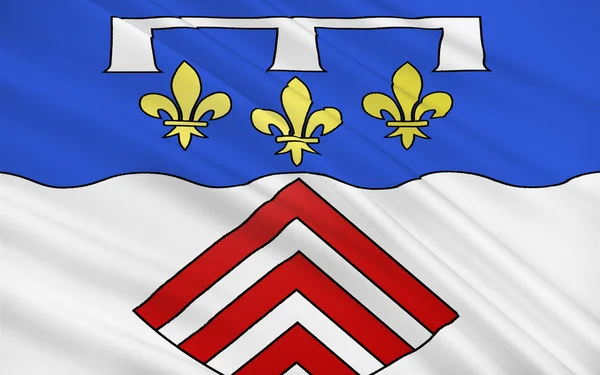 Flagge von eure-et-loir, Frankreich — Stockfoto