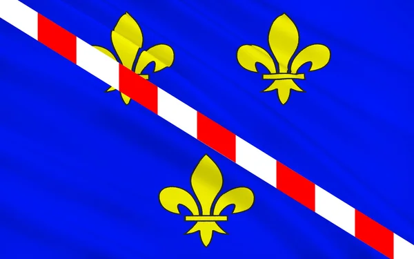 Drapeau de Evreux, France — Photo