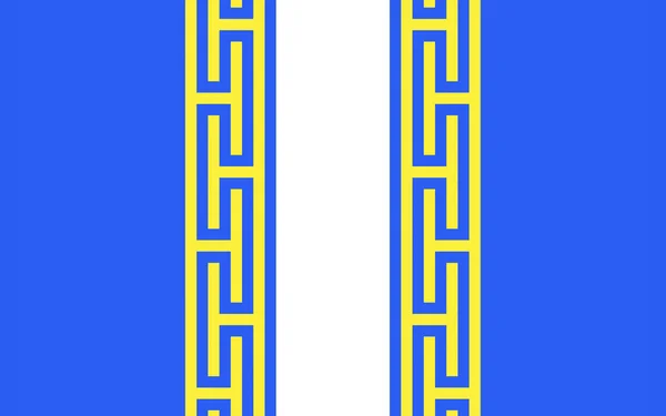 Прапор Верхня Марн, Франція — стокове фото