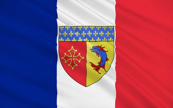 Hautes-Alpes flagga, Frankrike — Stockfoto
