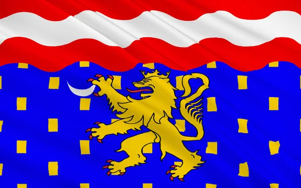 Vlag van Haute-Saone, Frankrijk — Stockfoto