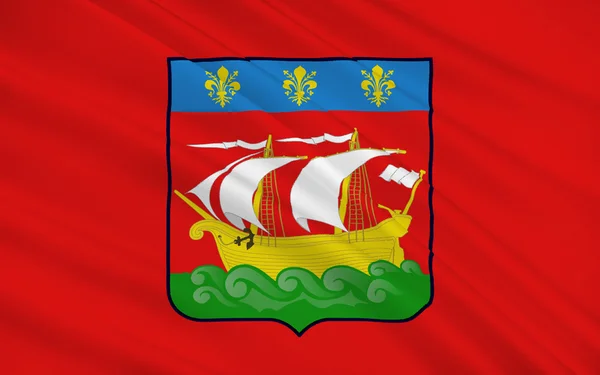 Bandiera di La Rochelle, Francia — Foto Stock