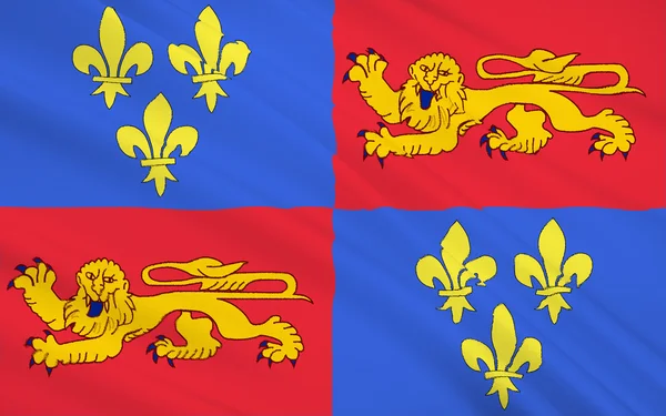 Bandiera di Landes — Foto Stock