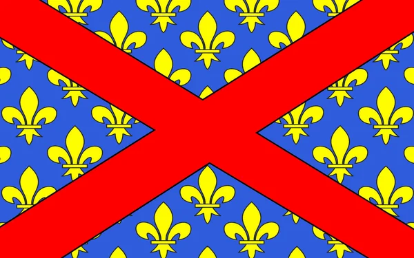 Bandera de Langres, Francia —  Fotos de Stock