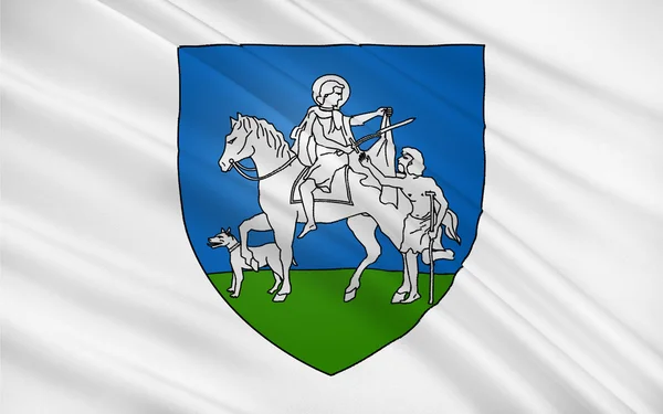 Vlag van Limoux — Stockfoto