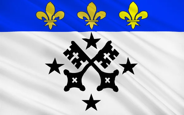 Флаг Лизьё, Франция — стоковое фото