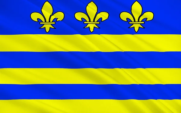 Прапор Монтрей, Франція — стокове фото