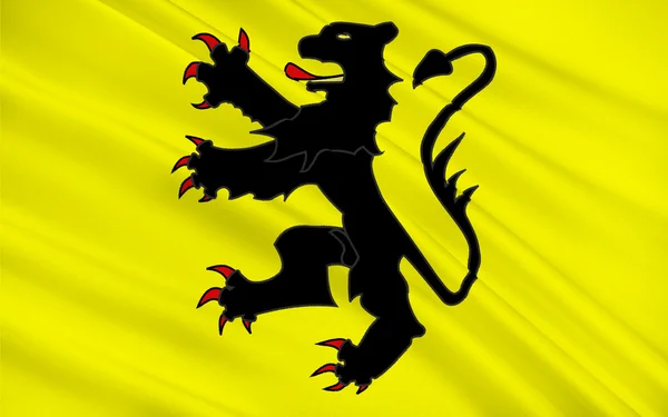 Прапор Норд-па-де-Кале-Пікардія, Франція — стокове фото