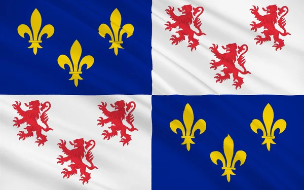 Drapeau de Picardie, France — Photo